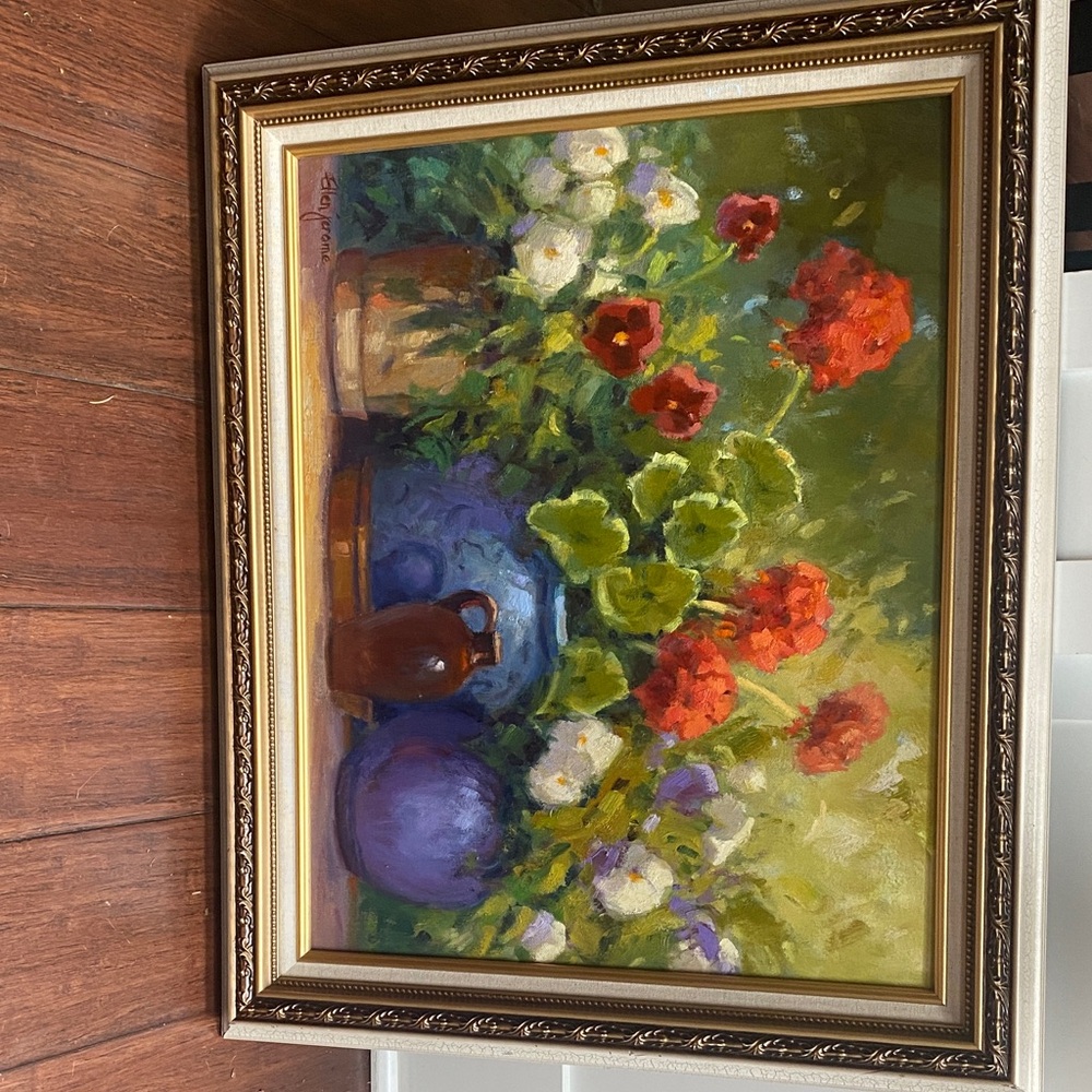 Floral Still Life Framed Art